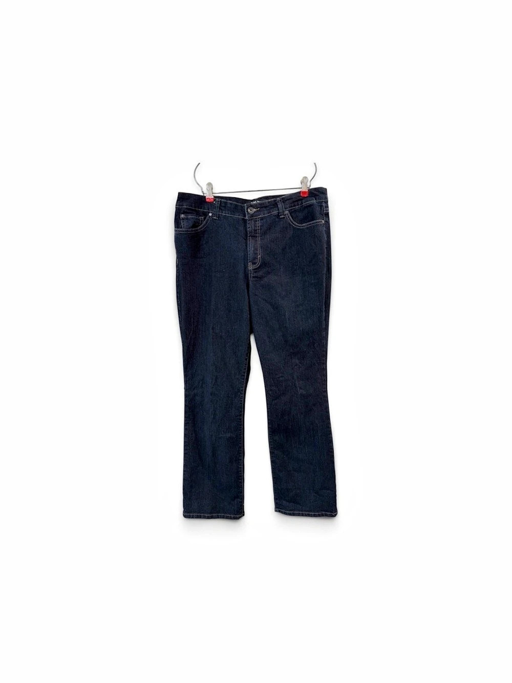Nine West Straight Leg Jeans in Blue Waist 16 Like New